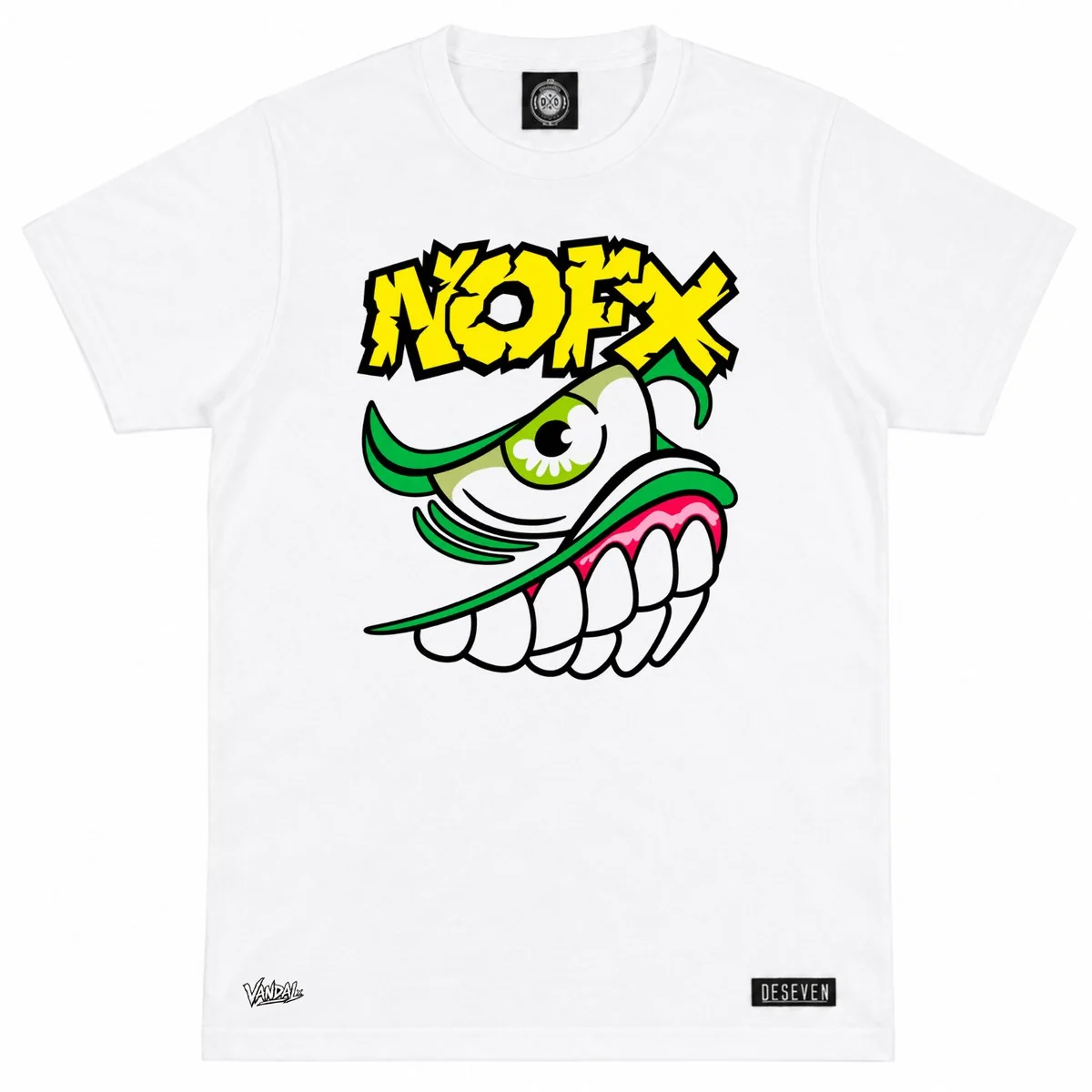 NOFX Monster Face Blanca